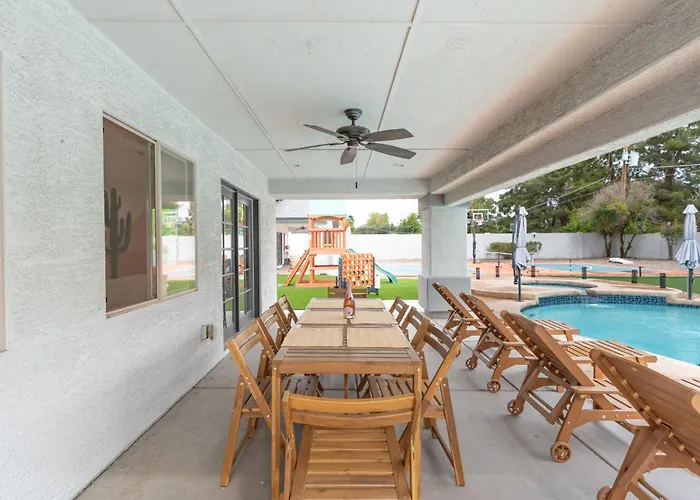 Ferienhaus Heated Pool Pickleball Mini Putt Gym Sleeps 24 Phoenix