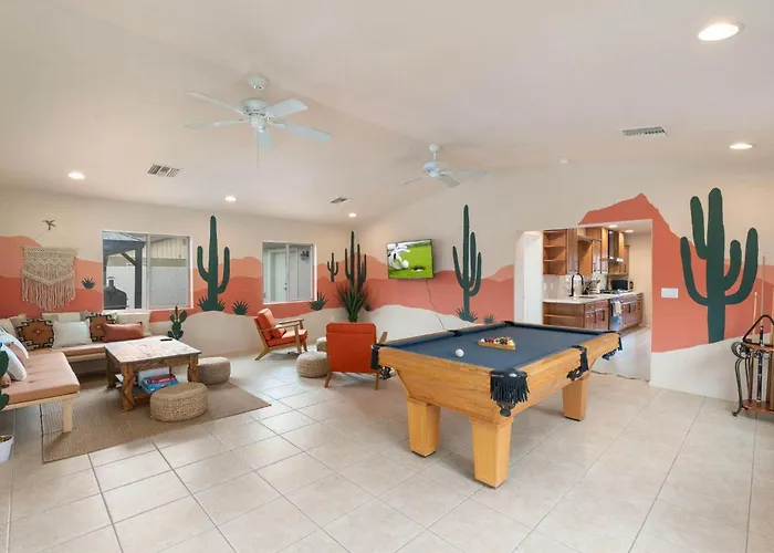 Ferienhaus Heated Pool Pickleball Mini Putt Gym Sleeps 24 Phoenix